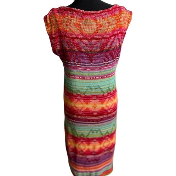 #229 RALPH LAUREN Linen Knit Midi Dress - Picture 2 of 6